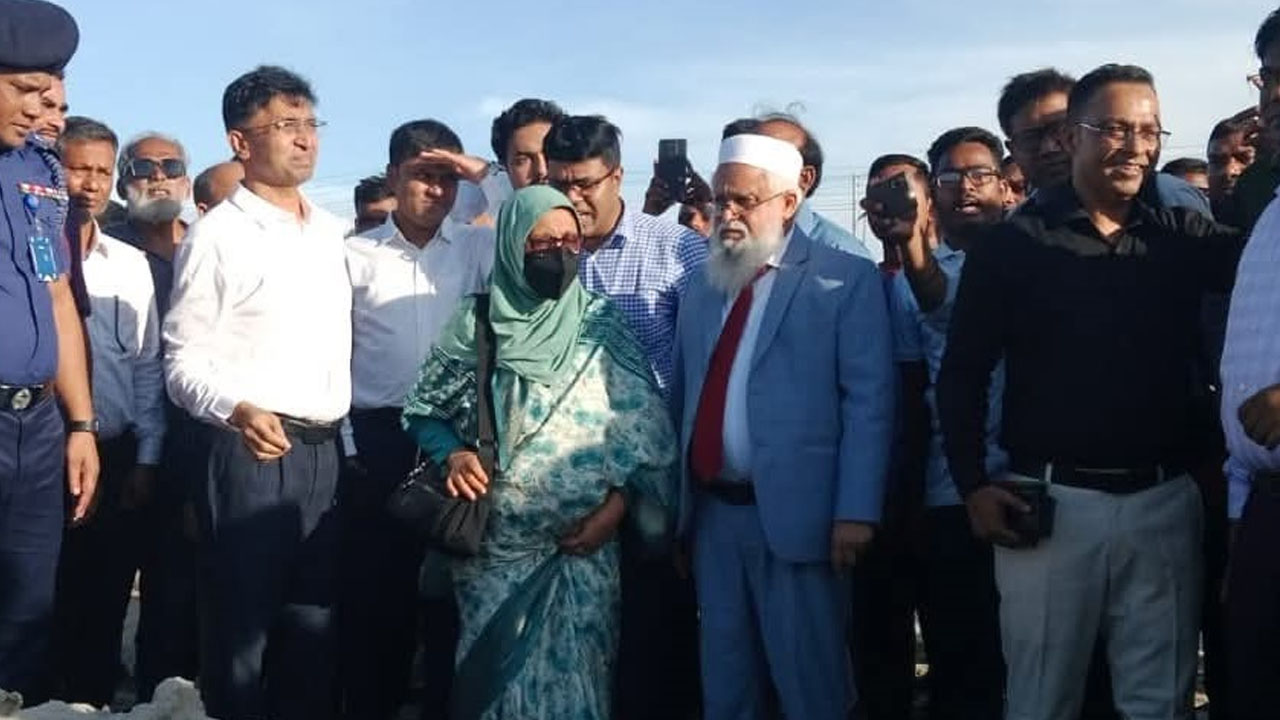 হাজার শয্যার চীনা হাসপাতালের জায়গা পরিদর্শন স্বাস্থ্য উপদেষ্টার