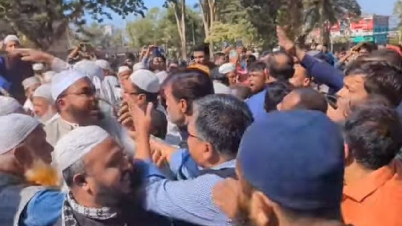 নির্বাচনি টকশোতে জামায়াত-ইসলামী আন্দোলনের নেতাকর্মীদের হাতাহাতি