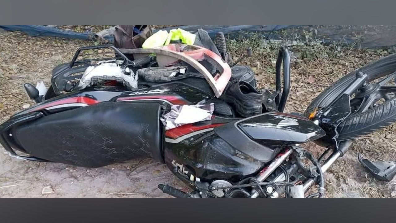 রামপালে সড়ক দুর্ঘটনায় মোটরসাইকেল আরোহী নিহত
