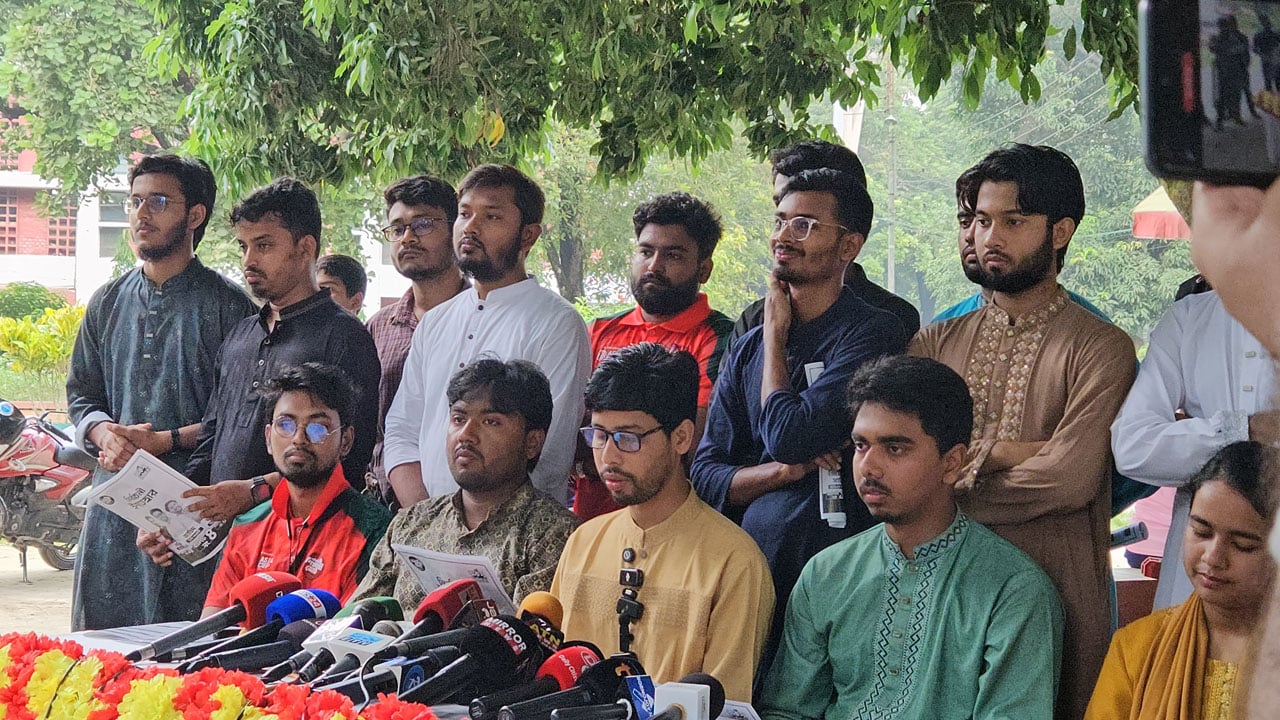 রাকসু নির্বাচনে শিবিরের ২৪ দফা ইশতেহার ঘোষণা
