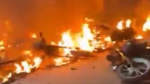 গাজীপুরে বিএনপির দু’গ্রুপে সংঘর্ষে ১২ জন আহত, ১৫ মোটরসাইকেলে আগুন