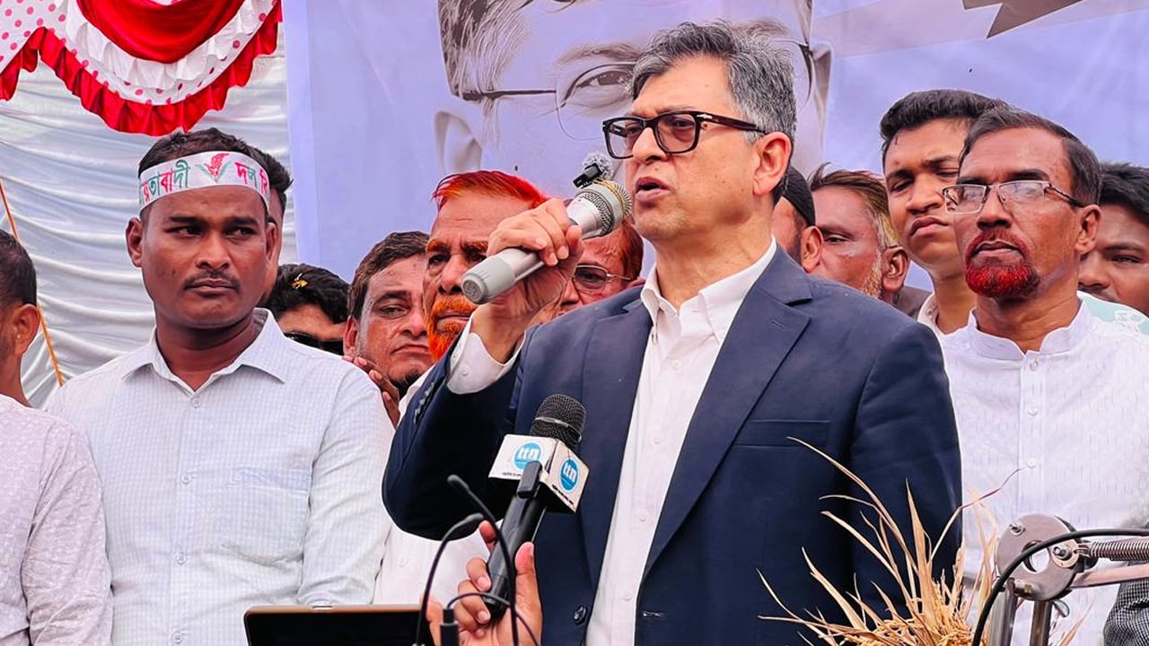 ধানের শীষে ভোট দিলে দেশে গণতন্ত্র প্রতিষ্ঠিত হবে: সালাহউদ্দিন আহমদ