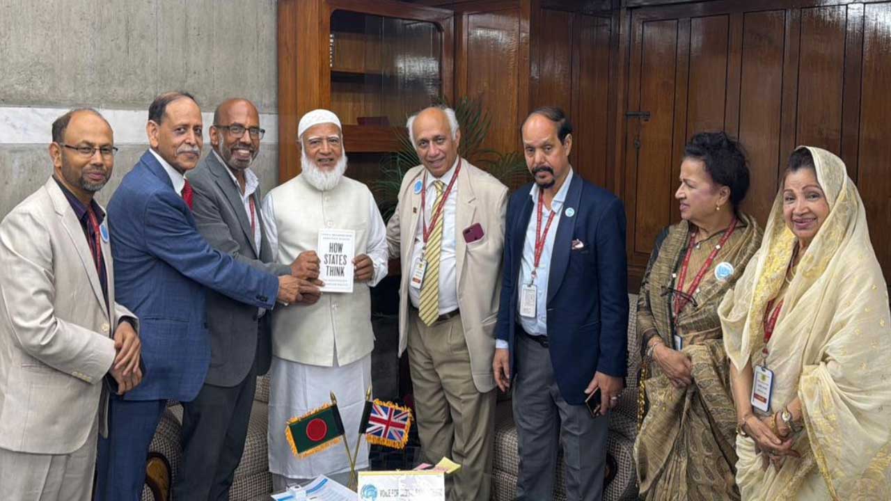 বিরোধীদলীয় নেতার সঙ্গে ভিএফজিবি প্রতিনিধিদলের সাক্ষাৎ