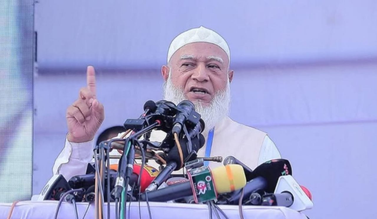 ‘হ্যাঁ’ মানে আজাদি, ‘না’ মানে গোলামি: জামায়াত আমির