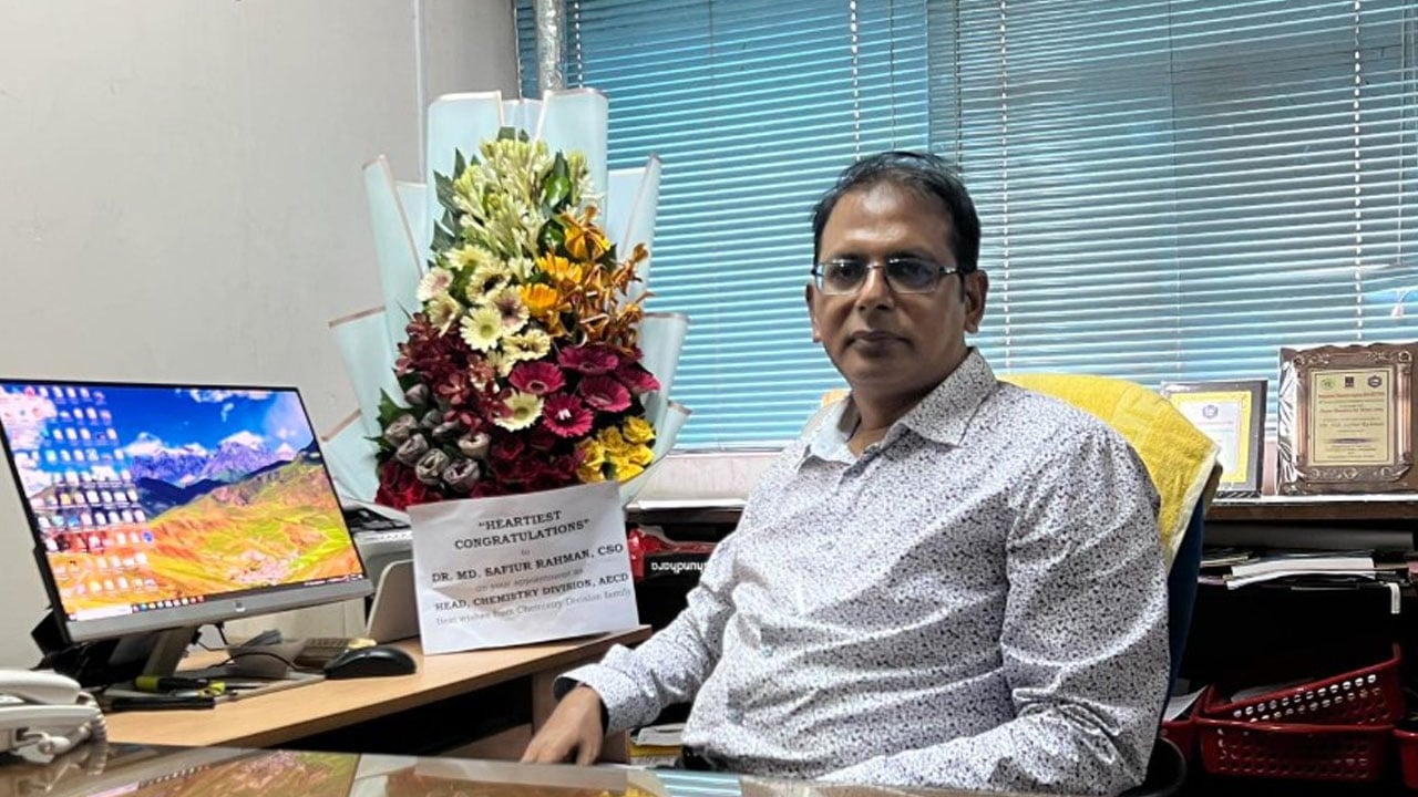 বিশ্বের দুই শতাংশ বিজ্ঞানীর তালিকায় চাঁপাইনবাবগঞ্জের সফিউর রহমান