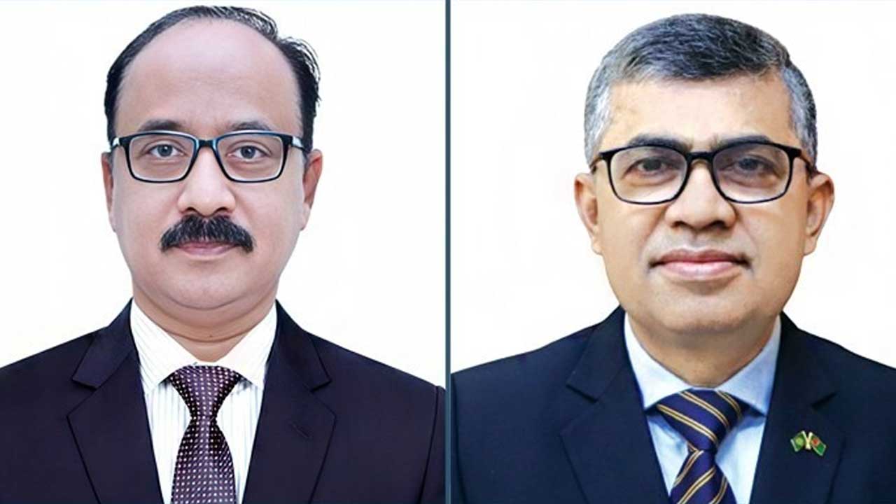 বস্ত্র ও পাট মন্ত্রণালয়ের নতুন সচিব শরফ উদ্দিন, এনএপিডির ডিজি খায়রুল কবীর