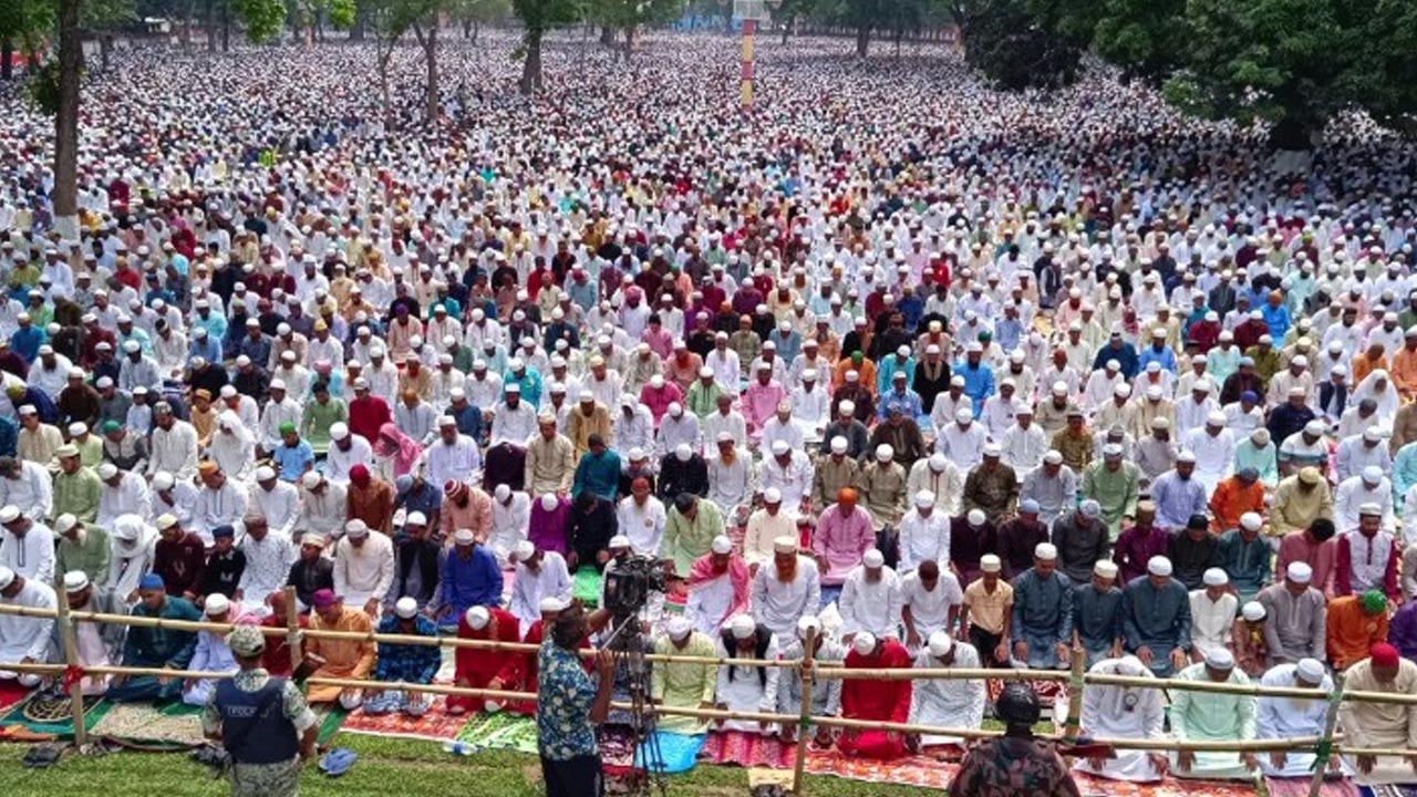 শোলাকিয়া ঈদুল ফিতরের জামাত সকাল দশটায়