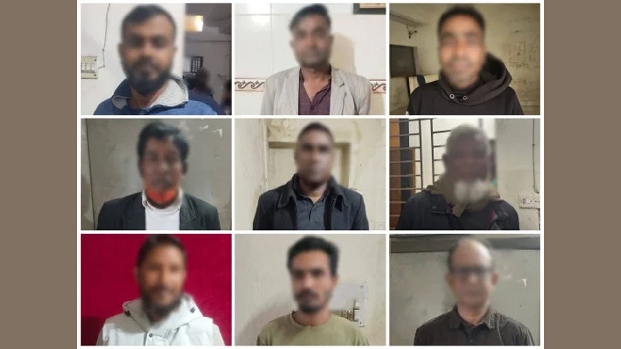 সিলেটে ‘ডেভিল হান্ট’ অভিযানে আটক ৯