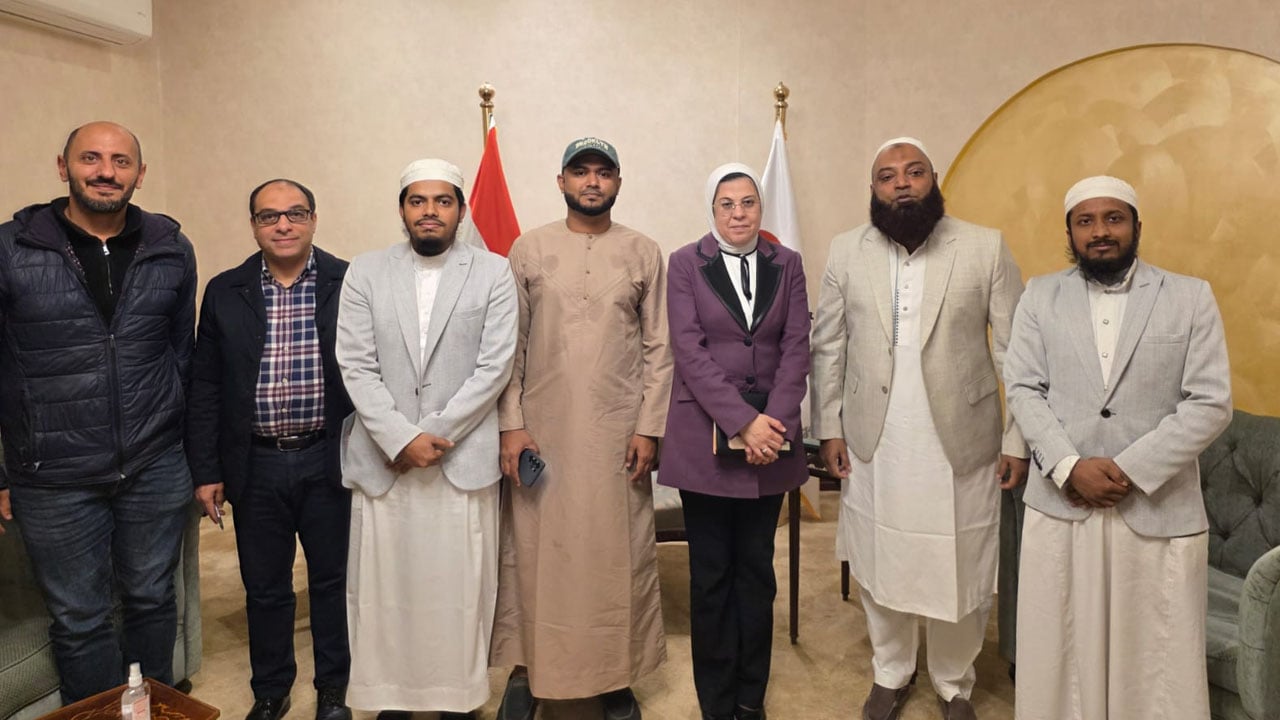 মিশর রেড ক্রিসেন্ট ও টিম হাফেজ্জীর বৈঠক অনুষ্ঠিত