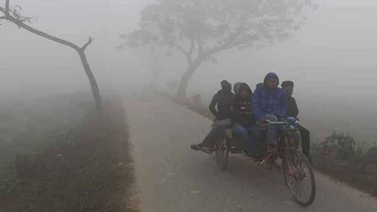 তেঁতুলিয়ায় বইছে মৃদু শৈত্যপ্রবাহ