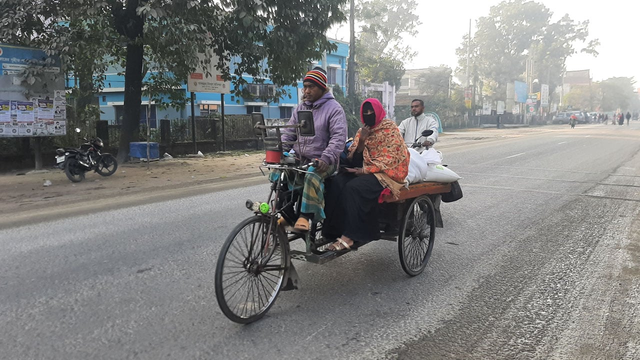 টানা পাঁচ দিন পর ৯ ডিগ্রিতে নামলো তেঁতুলিয়ার তাপমাত্রা