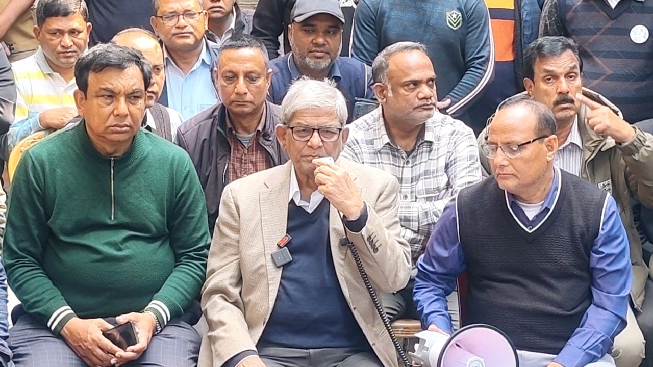 এবার ইলেকশনে ইঞ্জিনিয়ারিংয়ের কোনো সুযোগ নেই: মির্জা ফখরুল