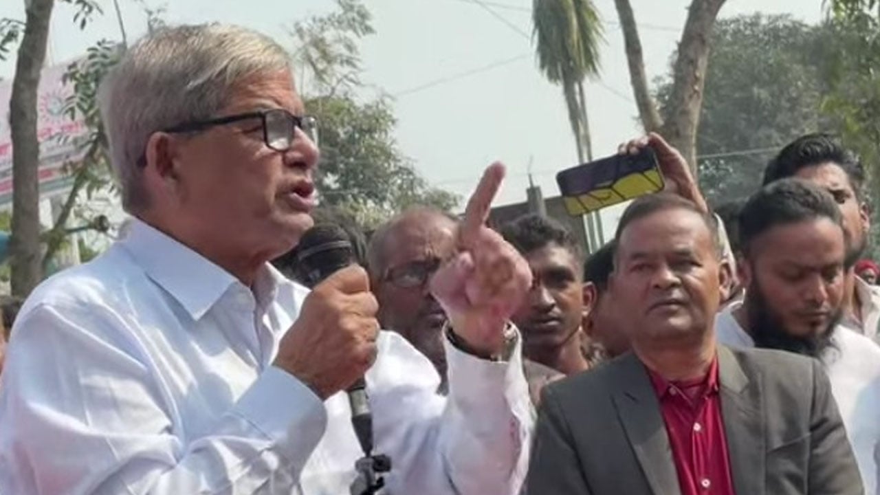 বিএনপির কেউ দুর্বৃত্তায়নে জড়িত থাকলে ব্যবস্থা নেওয়া হবে: মির্জা ফখরুল