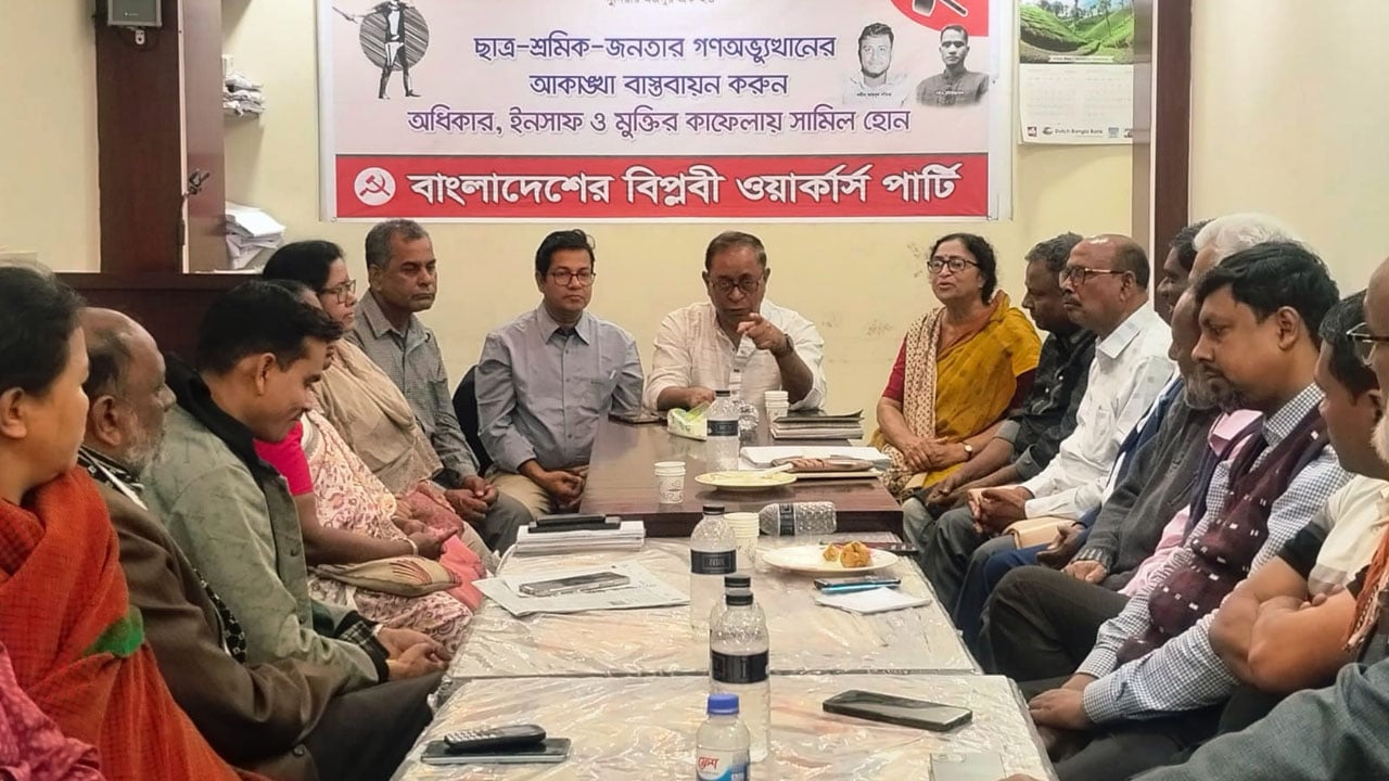 রাজনৈতিক সন্ত্রাসীরা সরকারকে জিম্মি করে ফেলেছে