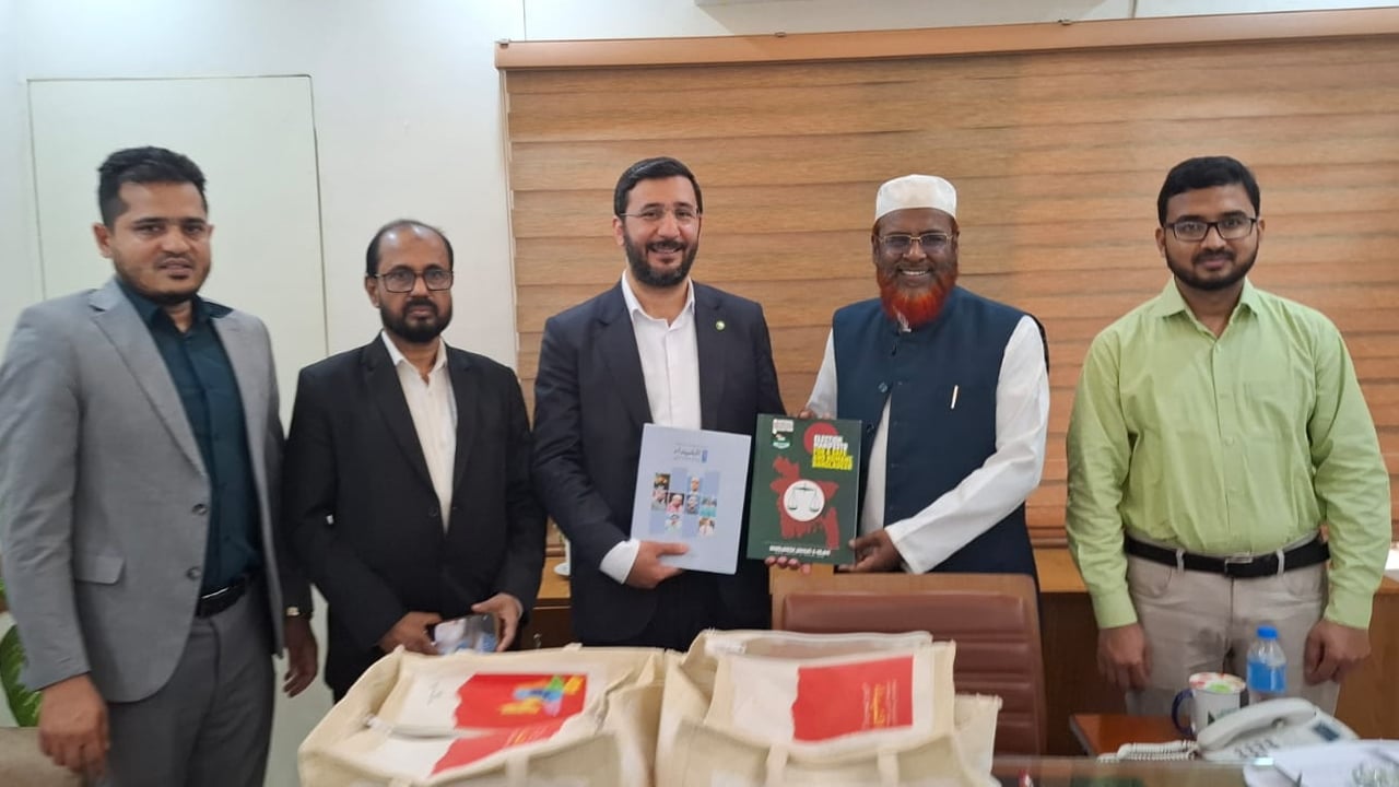জামায়াত নেতাদের সঙ্গে তুর্কি হুদাপার পার্টির প্রতিনিধি দলের সাক্ষাৎ