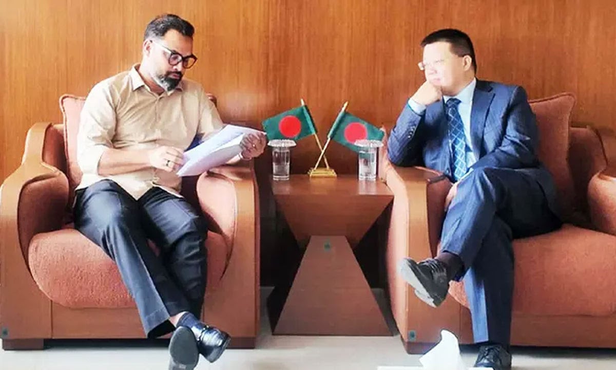 ক্রীড়া খাতের উন্নয়নে চীনের বিনিয়োগ-কারিগরি সহায়তা চায় বাংলাদেশ