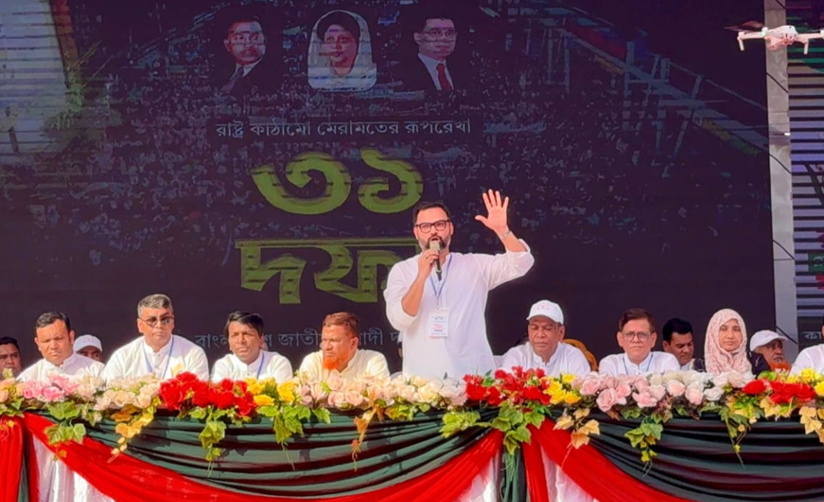 সরকার আইনশৃঙ্খলা পরিস্থিতি নিয়ন্ত্রণে শতভাগ ব্যর্থ: আমিনুল হক