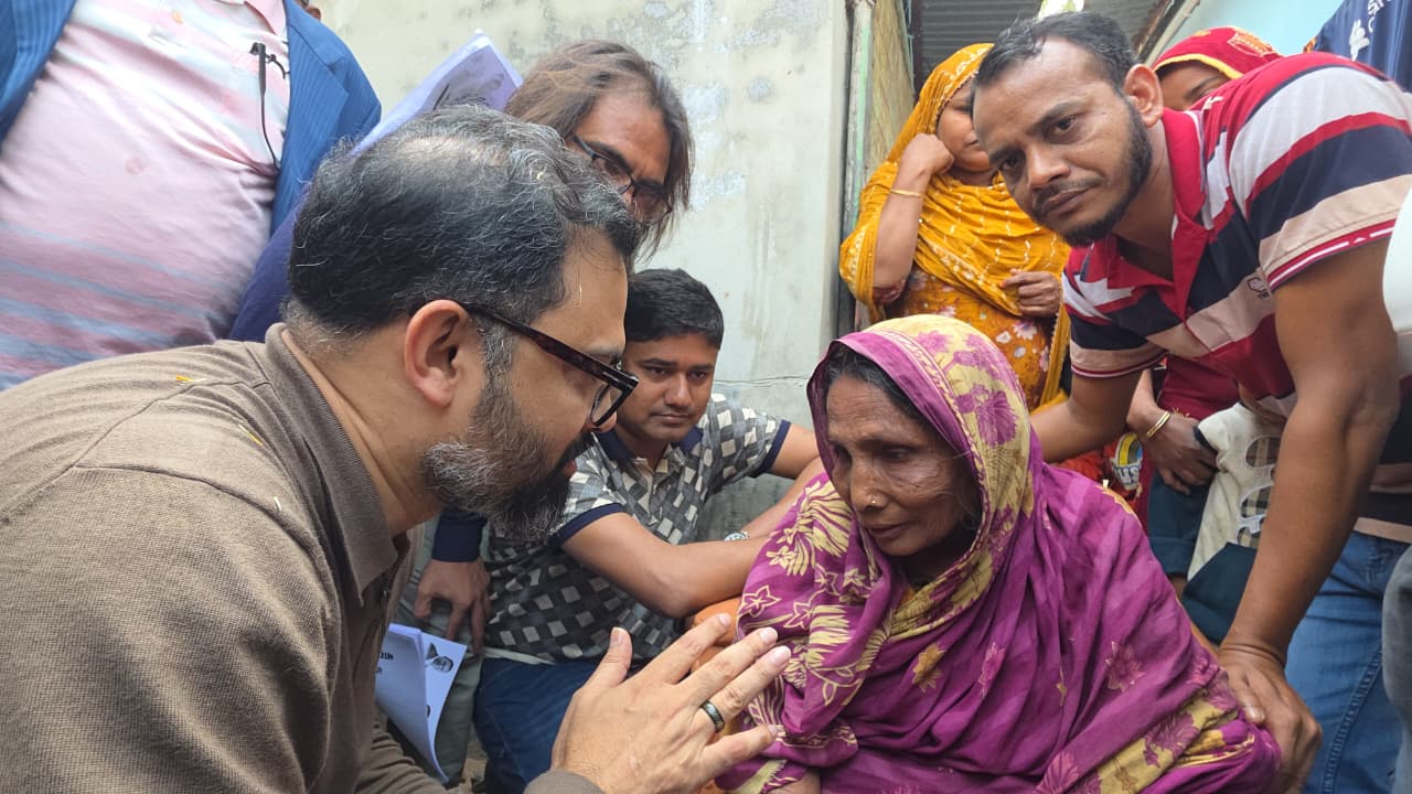 ​মাদক ও চাঁদাবাজমুক্ত সমাজ গড়ার অঙ্গীকার আমিনুলের