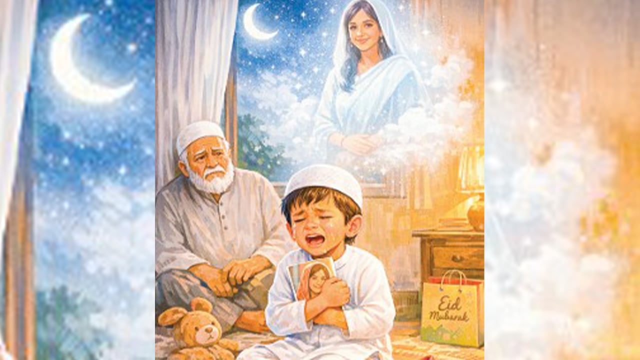 মা ছাড়া প্রথম ঈদ