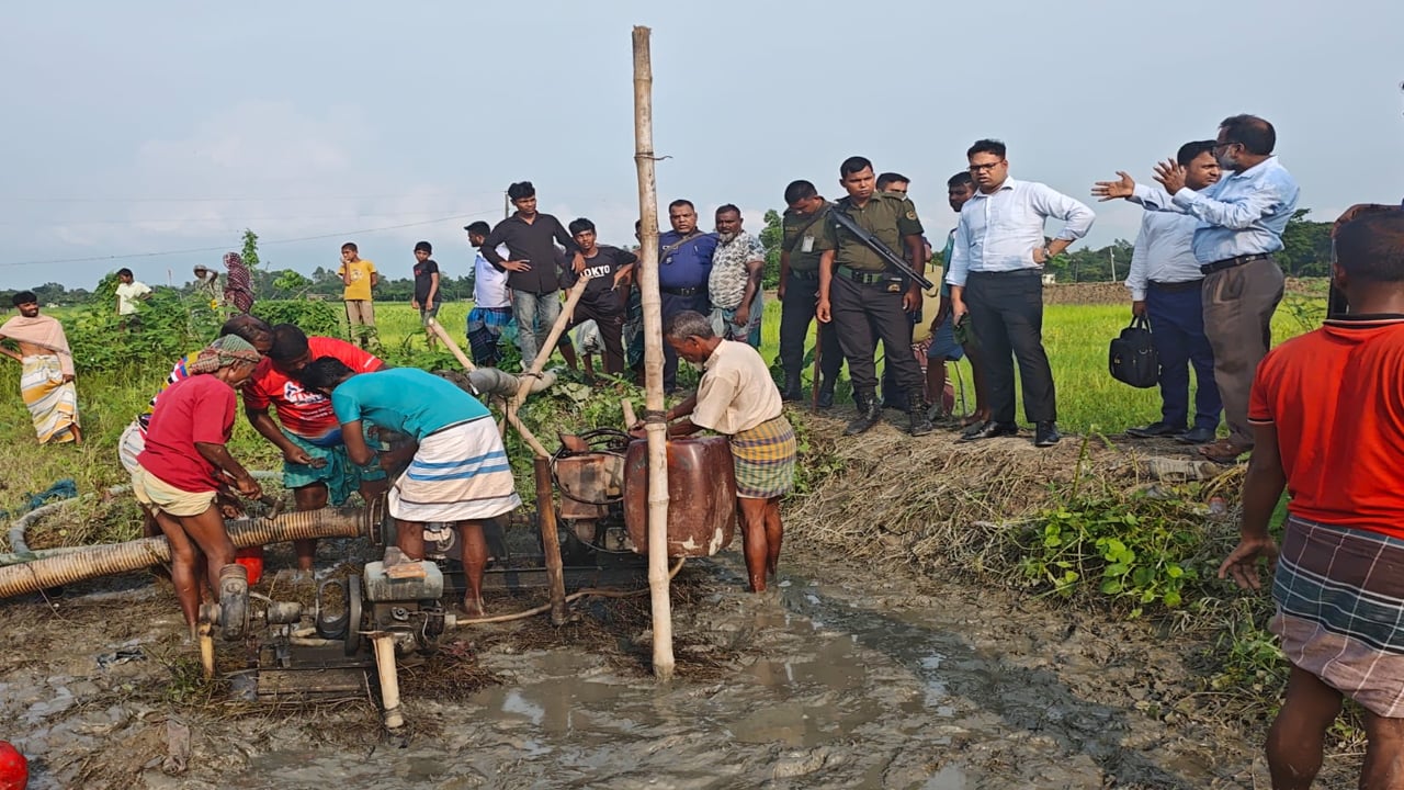 অবৈধভাবে বালু উত্তোলন, একজনকে জরিমানা