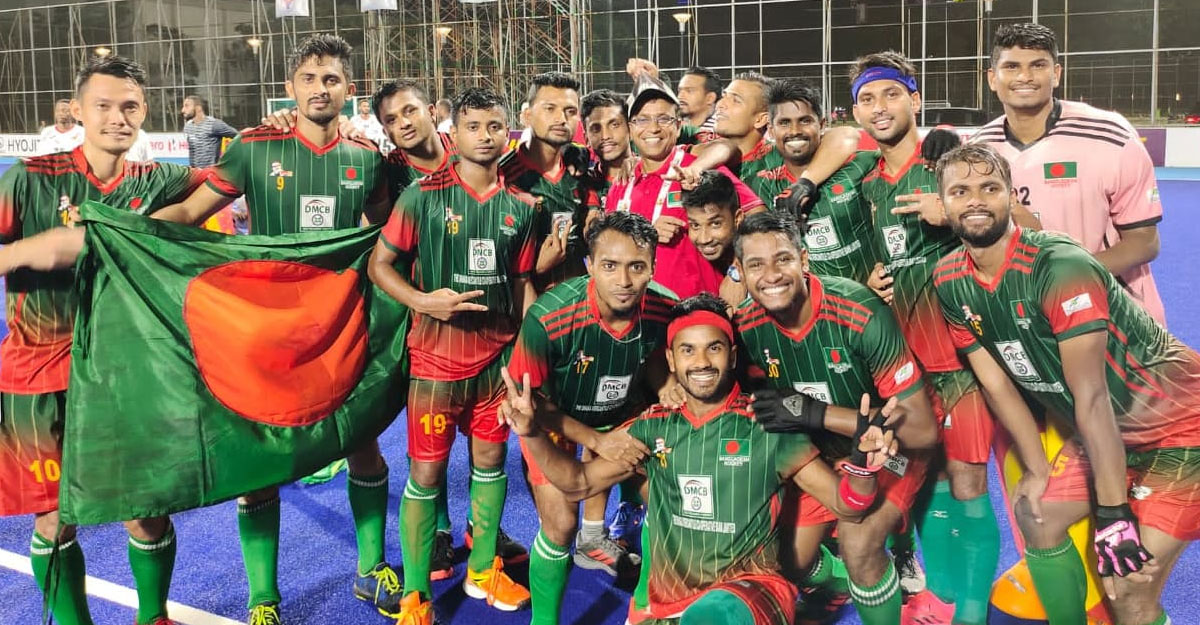 এশিয়া কাপ হকিতে খেলছে বাংলাদেশ