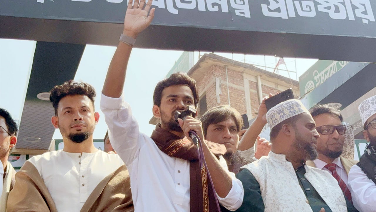 এগারোদলীয় জোট ক্ষমতায় গেলে হাদি হত্যাকারীদের গ্রেপ্তার করব