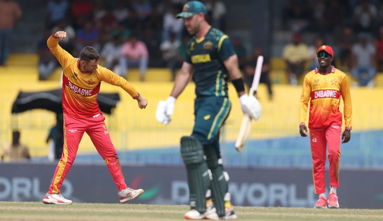 অস্ট্রেলিয়ার বিদায়, সুপার এইটে জিম্বাবুয়ে