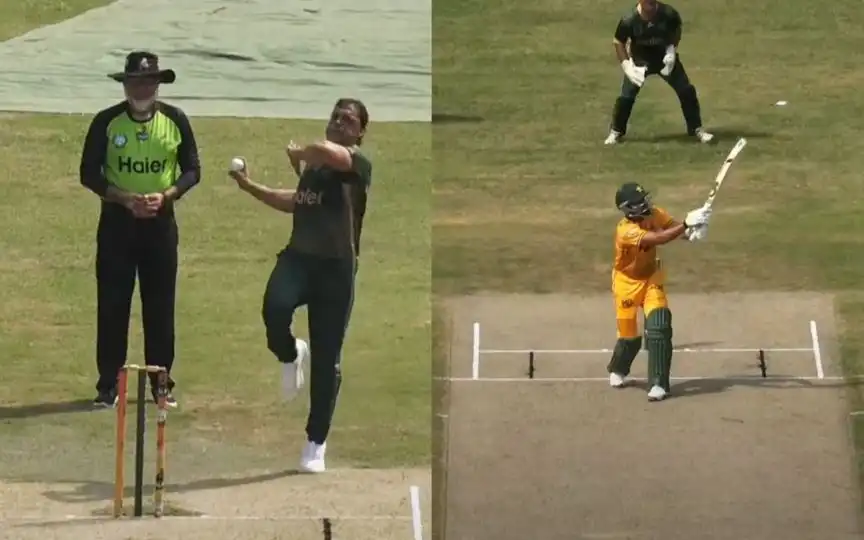 শোয়েবের ১ ওভারে বাবরের ১৮ রান