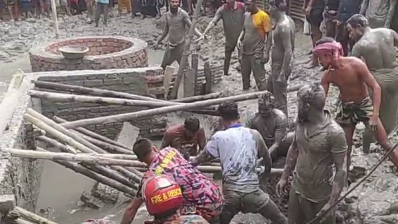 মোড়েলগঞ্জে সেপটিক ট্যাংকের দেয়াল ধসে শ্রমিকের মৃত্যু, আহত ২