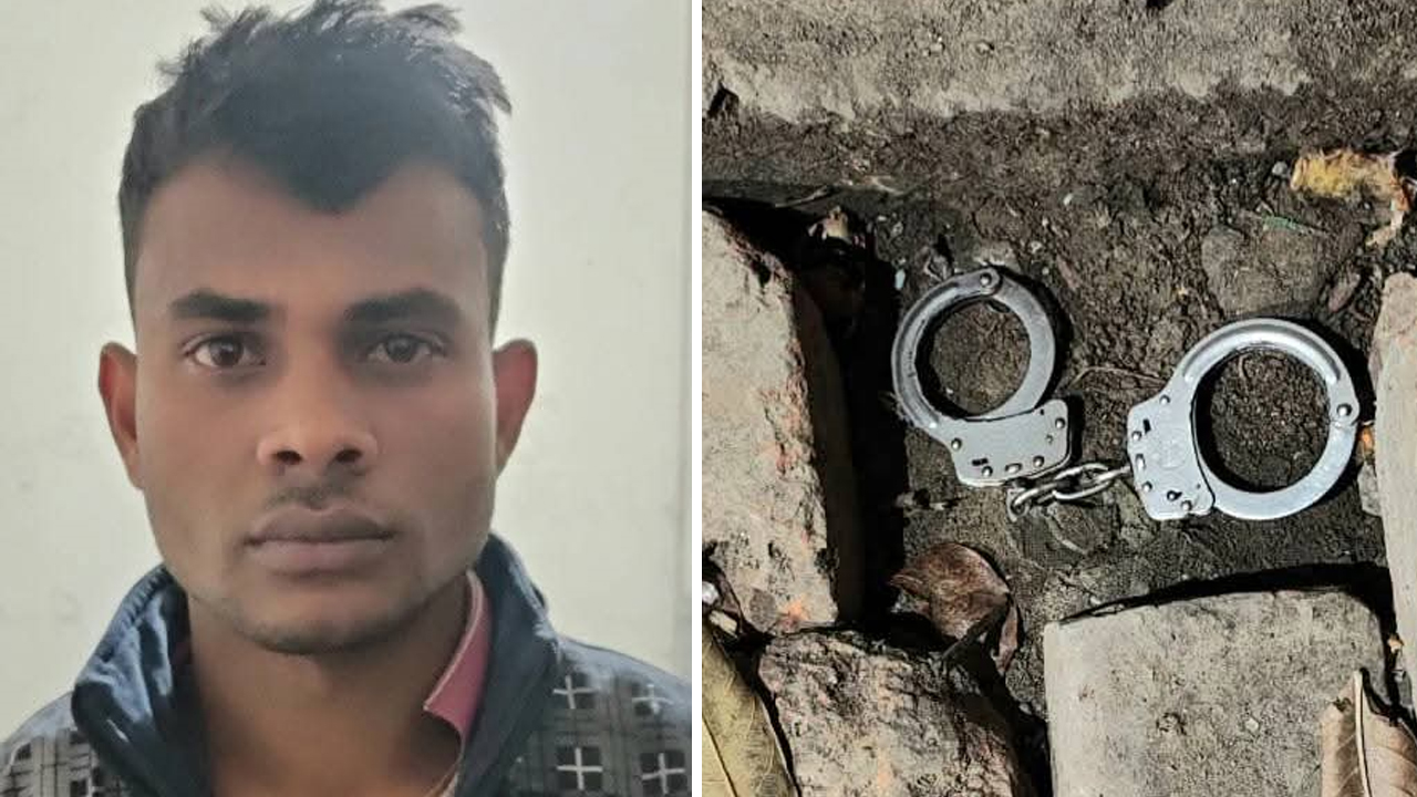 বগুড়ায় হাতকড়াসহ পালিয়ে যাওয়া আসামি গ্রেপ্তার