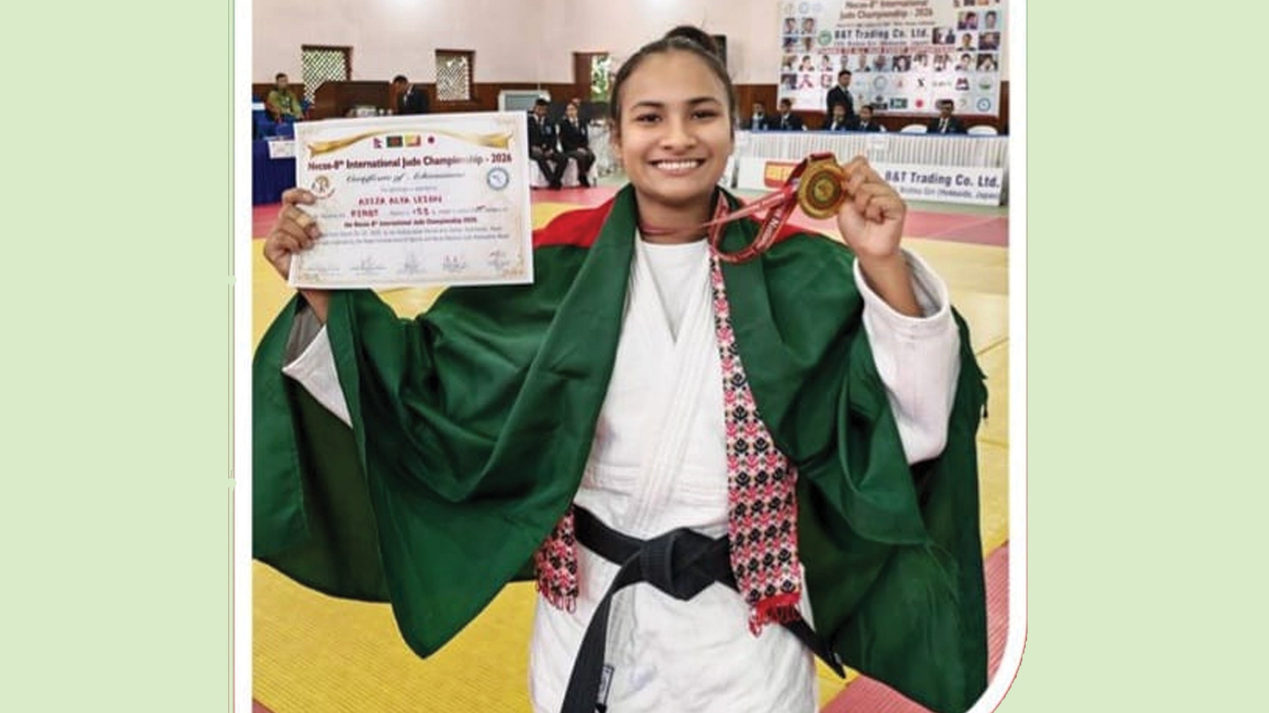 ঈদের দিনে জুডোতে পদক পেল বাংলাদেশ