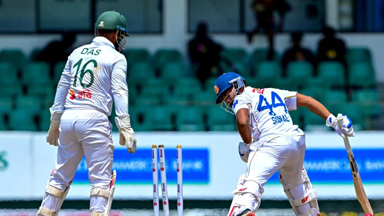 তাইজুলের ফাইফারে ৪৫৮ রানে থামল শ্রীলঙ্কা