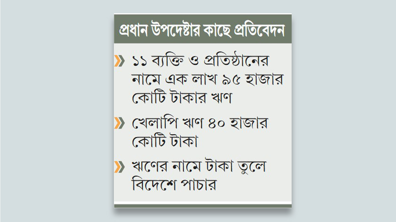 হাসিনার ব্যবসায়ীদের ব্যাংক ডাকাতি