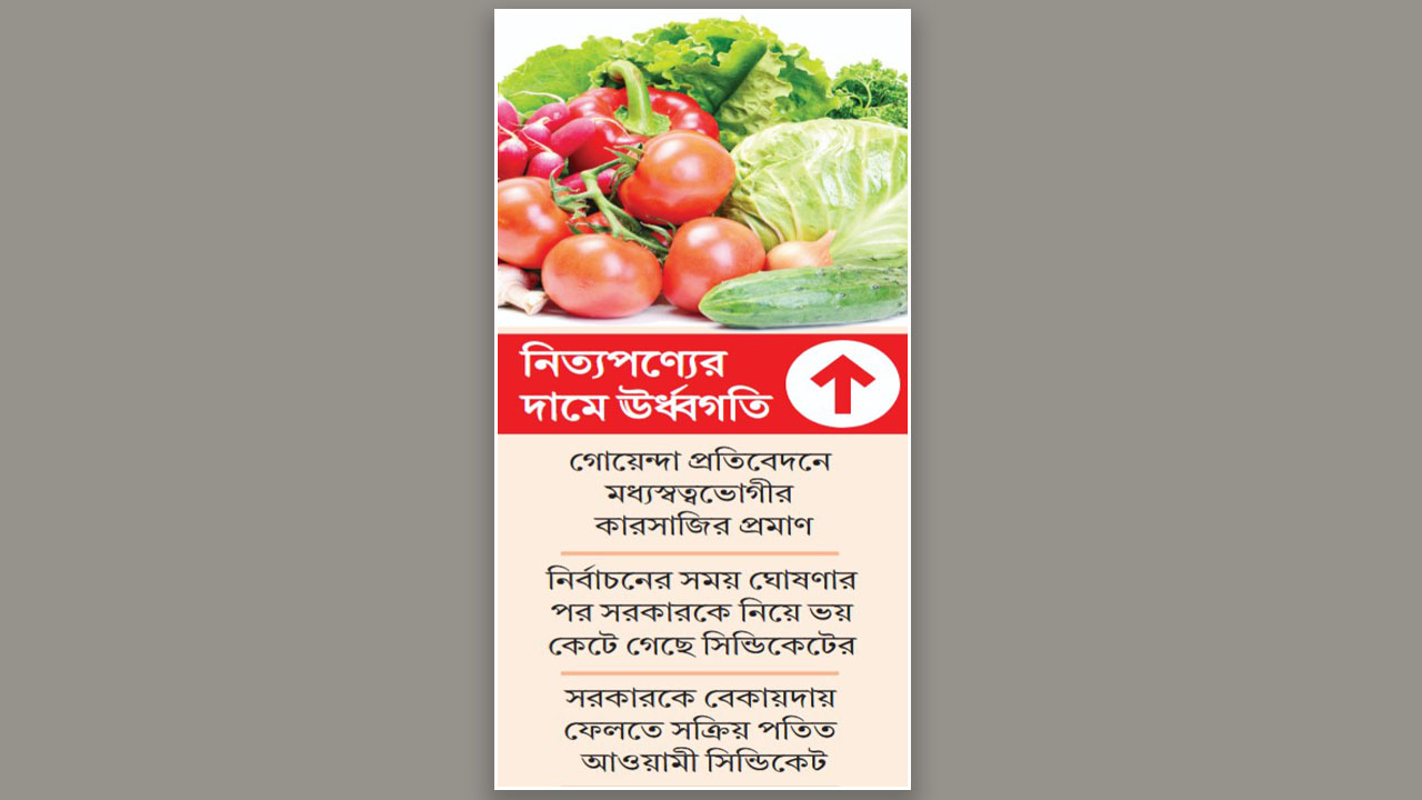 ফের সক্রিয় সিন্ডিকেট লাগামহীন দ্রব্যমূল্য