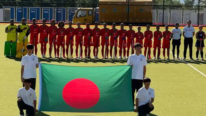 চীনের জালে ৬ গোলে গ্রুপ চ্যাম্পিয়ন বাংলাদেশ