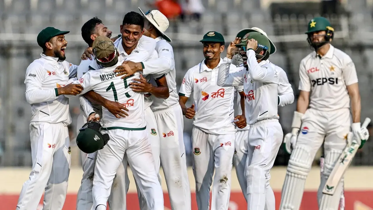 প্রথমবার টেস্ট র্যাঙ্কিংয়ের সাতে বাংলাদেশ