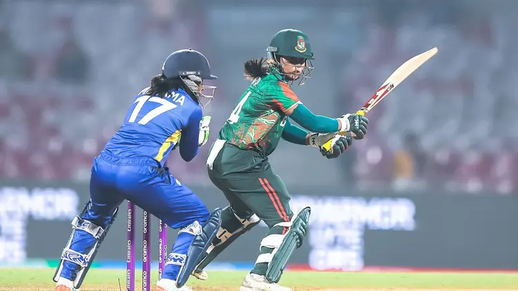 প্রথমবারের মতো লঙ্কান মেয়েদের হারাল বাংলাদেশ