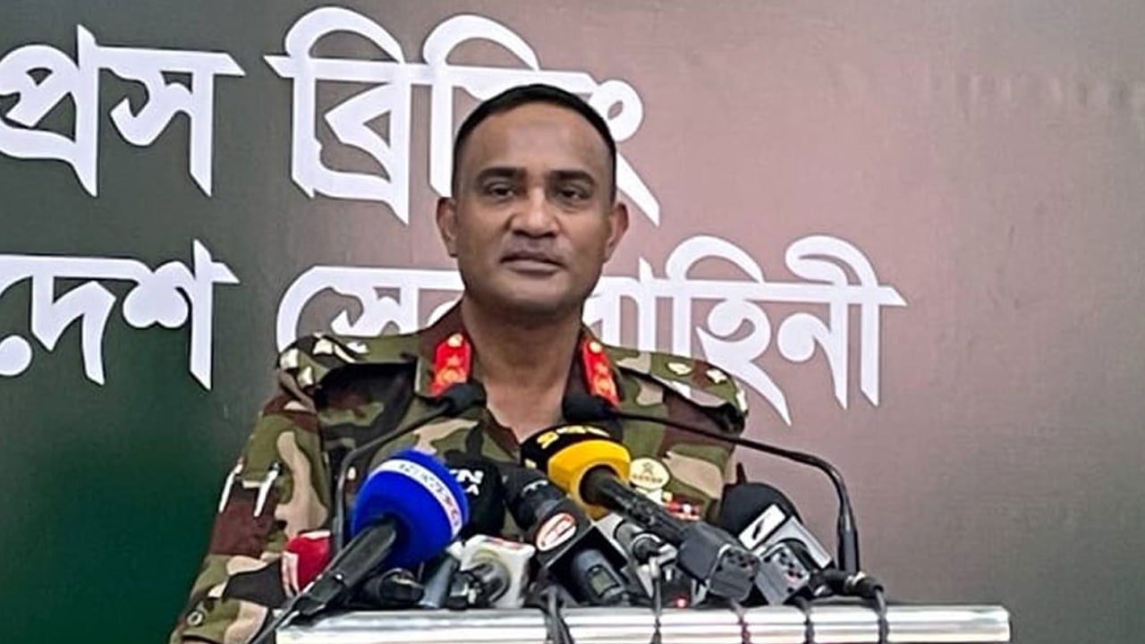 সেনাসদরের ব্রিফিং: ক্ষমতা নেওয়ার কোনো ইচ্ছা সেনাবাহিনীর নেই