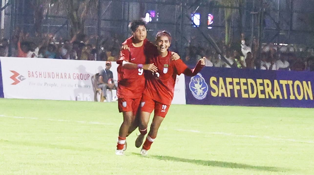 তৃষ্ণার জোড়া গোলে বাংলাদেশের চতুর্থ জয়