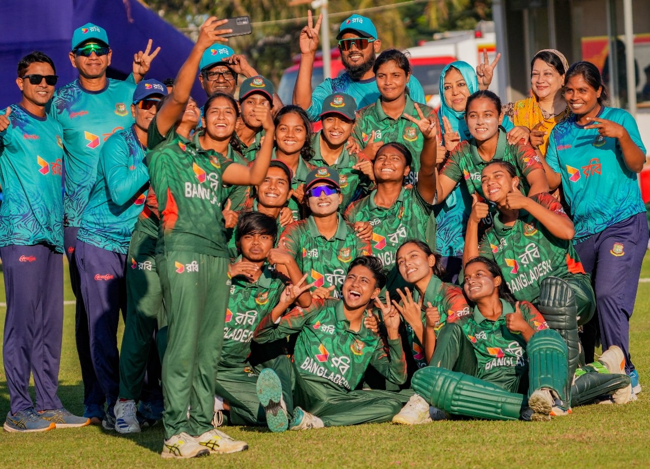 সিরিজ জিতল বাংলাদেশের মেয়েরা