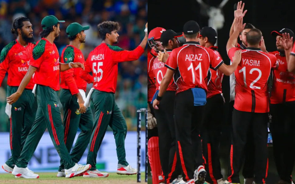 টসে জিতে বোলিংয়ে বাংলাদেশ