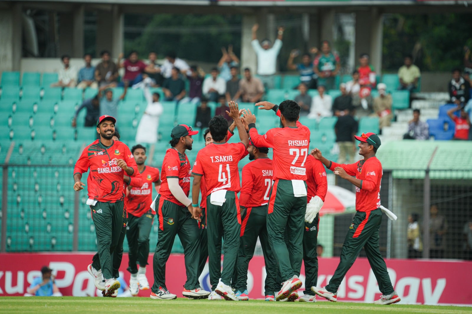 হৃদয়ের ফিফটিতে দুর্দান্ত জয়ে সিরিজে এগিয়ে বাংলাদেশ