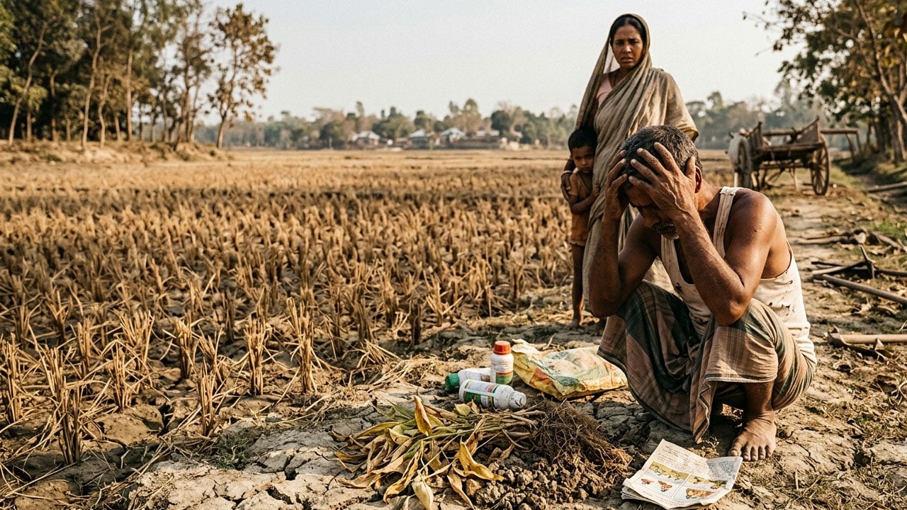 ভুল পরামর্শে কৃষকের সর্বনাশ