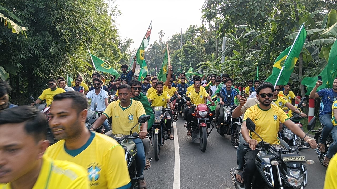 ভোলায় মোটরসাইকেল শোভাযাত্রায় ব্রাজিল সমর্থকের মৃত্যু