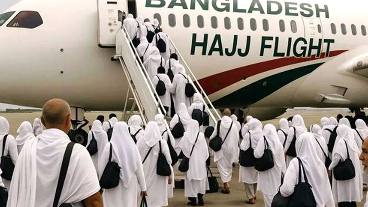 হজ ফ্লাইট সফলভাবে সম্পন্ন করল বাংলাদেশ বিমান