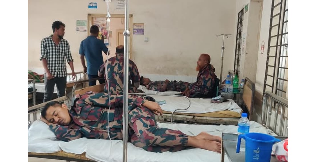 পাটগ্রাম সীমান্তে চোরাকারবারীর হামলায় আহত ২ বিজিবি