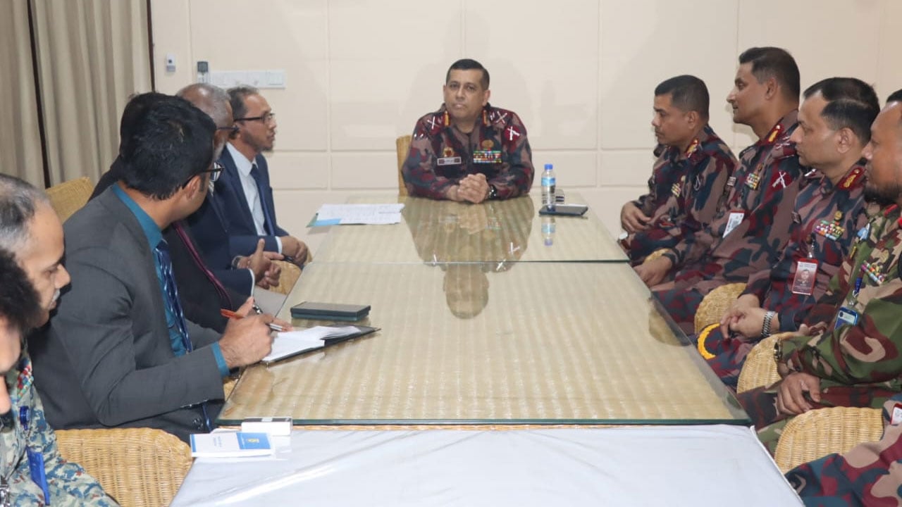 নির্বাচনি নিরাপত্তা জোরদারে কক্সবাজারে বিজিবি মহাপরিচালকের পরিদর্শন ও সমন্বয় সভা