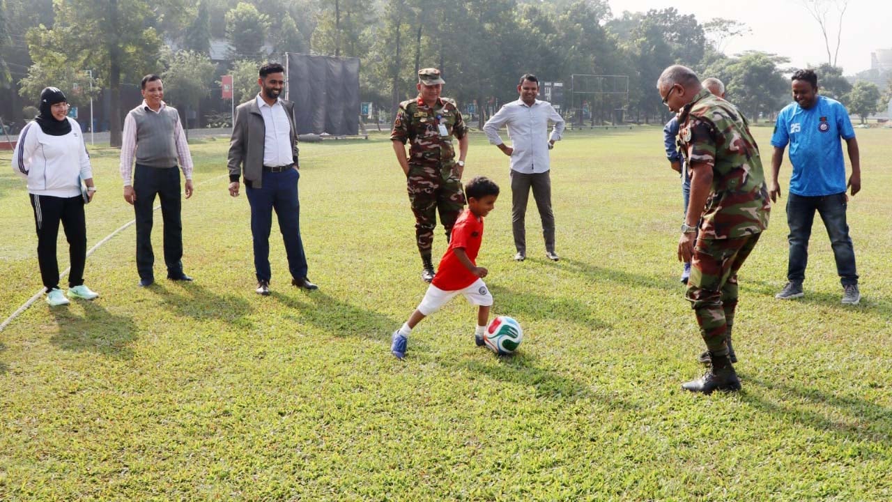 বাংলাদেশের মেসি খ্যাত ফুটবলার সোহান এখন বিকেএসপিতে