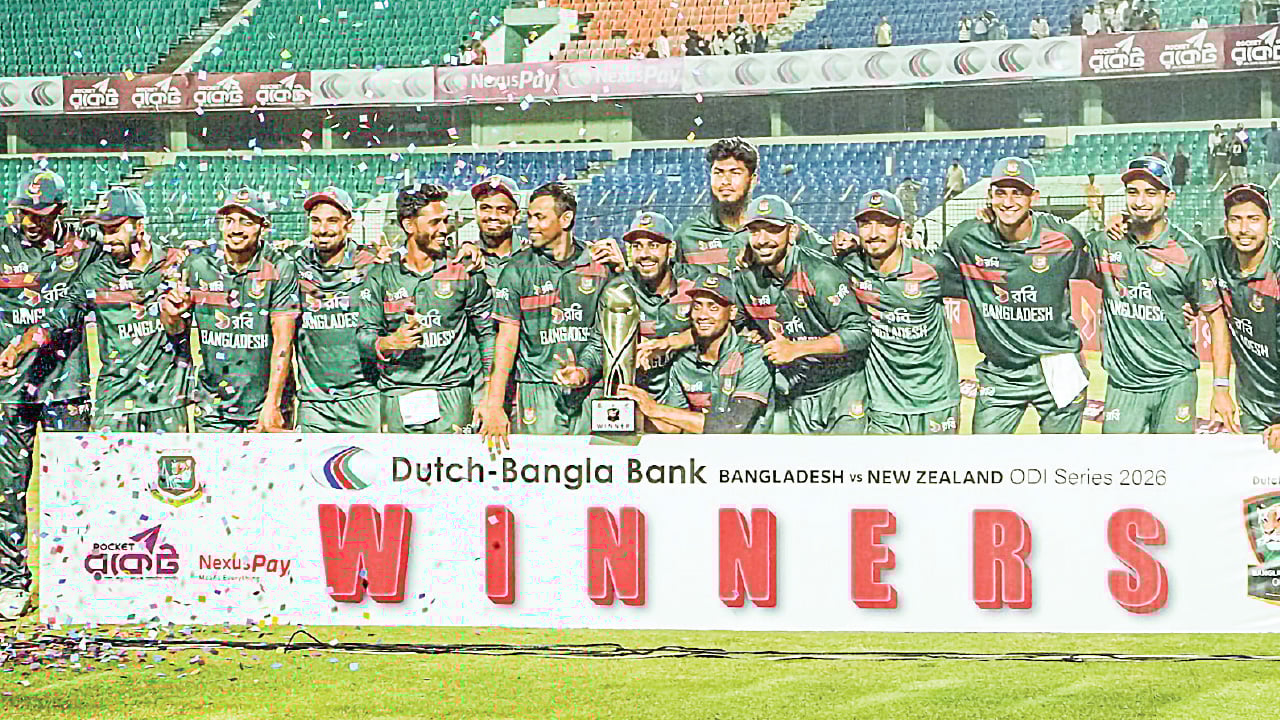 তিন সিনিয়রের পারফরম্যান্সে বাংলাদেশের সিরিজ জয়