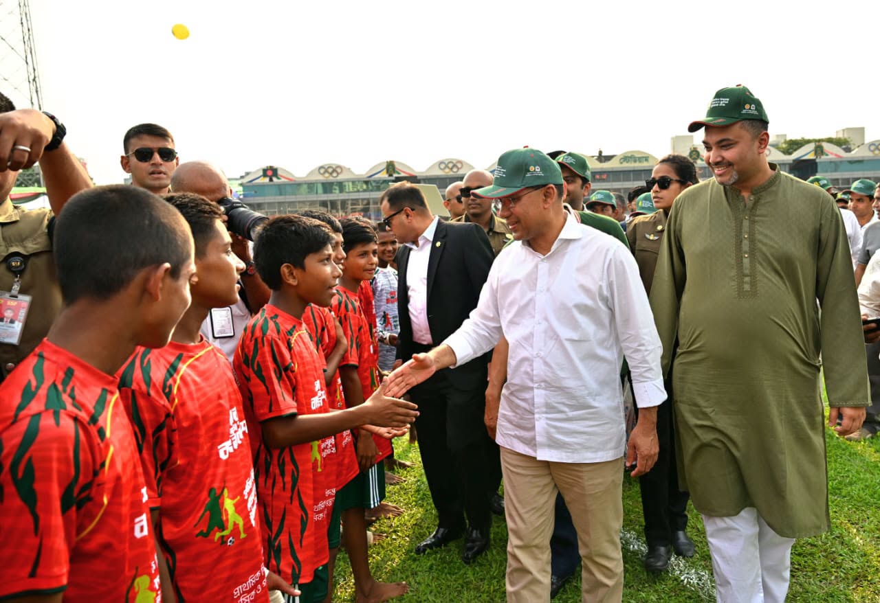 প্রধানমন্ত্রীর উদ্বোধনে মাঠে গড়াবে প্রাইম মিনিস্টার্স গোল্ডকাপ